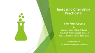 Inorganic Chemistry Practical II: Preparation and Properties of Potassium Alum