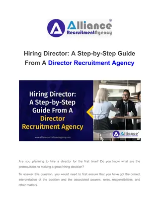 Hiring Director_ A Step-by-Step Guide From A Director Recruitment Agency