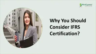 Why You Should Consider IFRS Certification