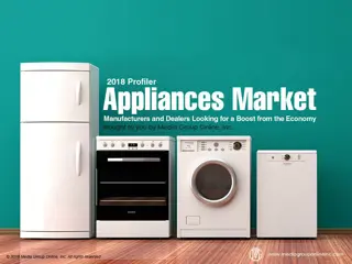 Appliance Industry Outlook: Trends and Challenges