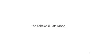 The Relational Data Model and Database Concepts