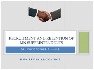 Challenges and Solutions in Recruiting and Retaining Superintendents in Minnesota