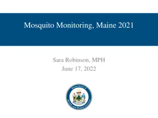 Mosquito Monitoring in Maine 2021: Key Findings and Funding Overview