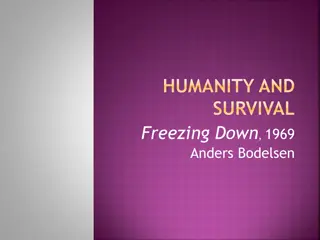 Humanity and Survival: Freezing Down (1969) by Anders Bodelsen