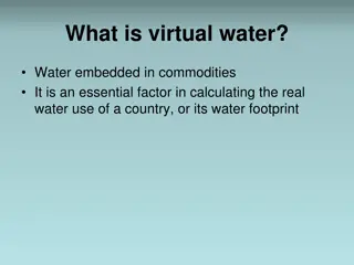 Understanding Virtual Water: Key Factors and Global Trade Patterns