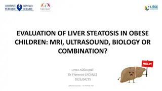 Evaluation Methods for Liver Steatosis in Obese Children