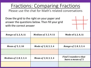 Fractions: Activities and Comparisons for Math Practice