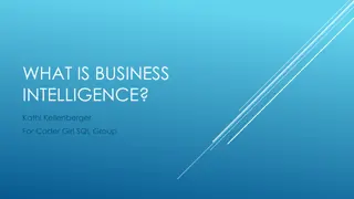 Business Intelligence for Effective Business Analysis