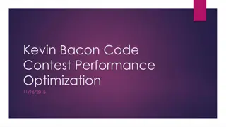 Kevin Bacon Code Contest Performance Optimization Techniques