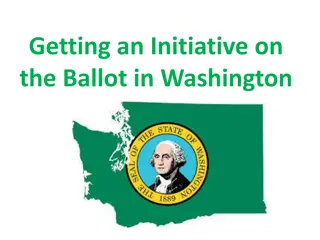 Initiatives Process in Washington State