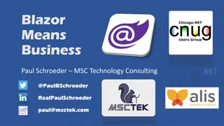 Blazor Means Business: Enhancing Enterprise Architecture Delivery with Paul Schroeder