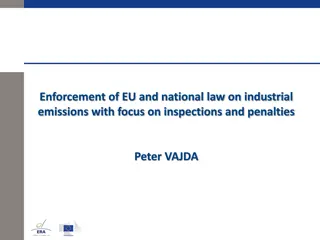 Enforcement of EU and National Law on Industrial Emissions