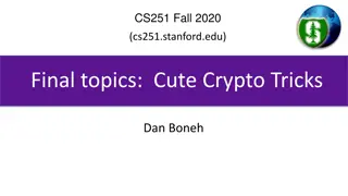 Cryptocurrency Privacy Innovations Discussed in CS251 Fall 2020