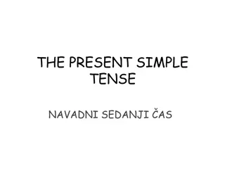 Learn the Present Simple Tense: Affirmative, Negative, and Question Forms