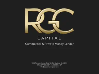 RGC Capital Loan Program Overview