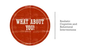 Practical Strategies for Cognitive and Behavioral Interventions