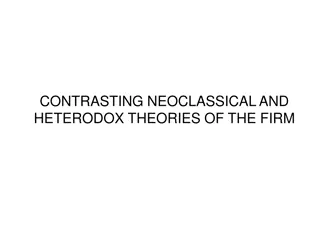 Contrasting Neoclassical and Heterodox Theories of the Firm