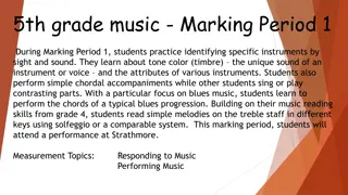 5th Grade Music Curriculum Overview