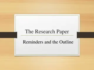 Guidelines for Completing Your Research Paper Stages Successfully