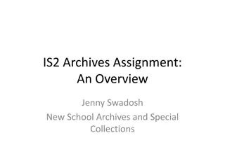 Archives and Primary Sources in Research