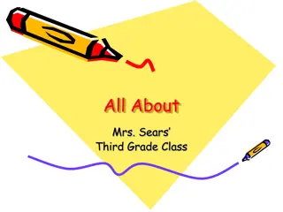 All About Mrs. Sears' Third Grade Class