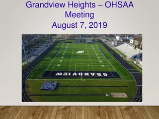 Grandview Heights OHSAA Meeting Highlights and Achievements