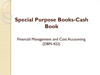 Introduction to Subsidiary Books in Accounting