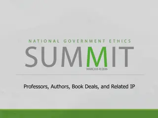 Ethical Considerations in Book Deals for Government Employees