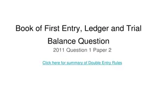 Comprehensive Guide to Bookkeeping and Double Entry Accounting Techniques