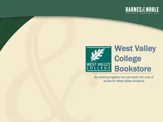 Exploring Strategies to Lower Textbook Costs at West Valley College