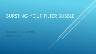 Filter Bubbles and Personalized Content