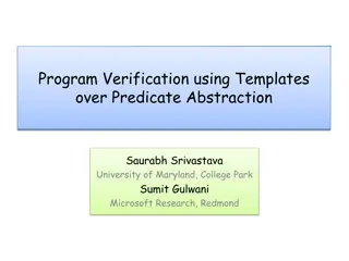 Program Verification Using Templates Over Predicate Abstraction