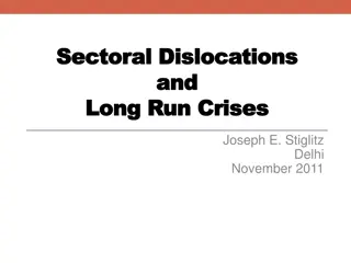 Sectoral Dislocations and Long Run Crises in the Economy