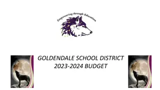 Goldendale School District 2023-2024 Budget Overview