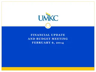 Financial Update and Budget Meeting Highlights