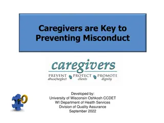 Recognizing and Preventing Misconduct in Health Care Settings