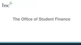 Student Finance Office Information and Payment Options