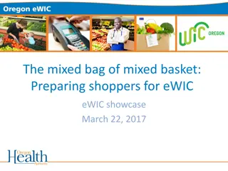 eWIC: A Shopper's Guide to Electronic Benefits