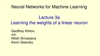 Neural Networks for Machine Learning