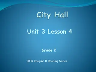 City Services and Phonics Lesson - Grade 2 Imagine It Reading Series