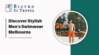 Discover Stylish Mens Swimwear Melbourne