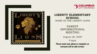 Liberty Elementary School Parent Informational Meeting