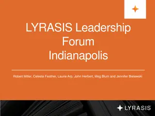 Emerging Trends in Digital Knowledge Management at LYRASIS Leadership Forum