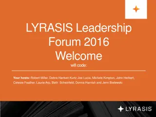 Insights from LYRASIS Leadership Forum 2016