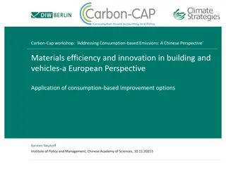 Addressing Consumption-based Emissions: Perspectives on Materials Efficiency and Innovation