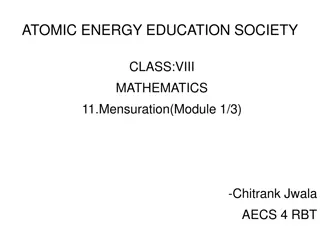 Perimeter, Area, and Mensuration in Mathematics