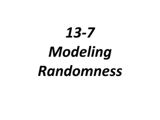 Randomness in Selection Processes