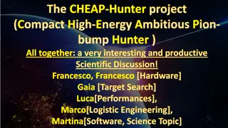 The CHEAP-Hunter Project: Exploring Pion-Bump Detection in High-Energy Science