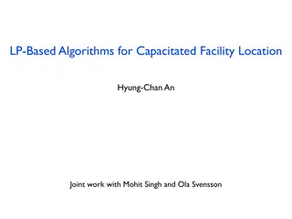 LP-Based Algorithms for Capacitated Facility Location