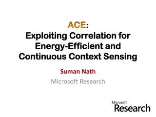 Efficient Context Sensing for Mobile Applications